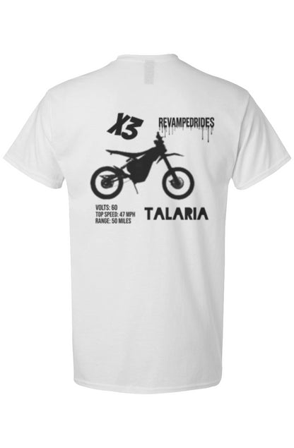 Talaria triple x logo tee shirt 
