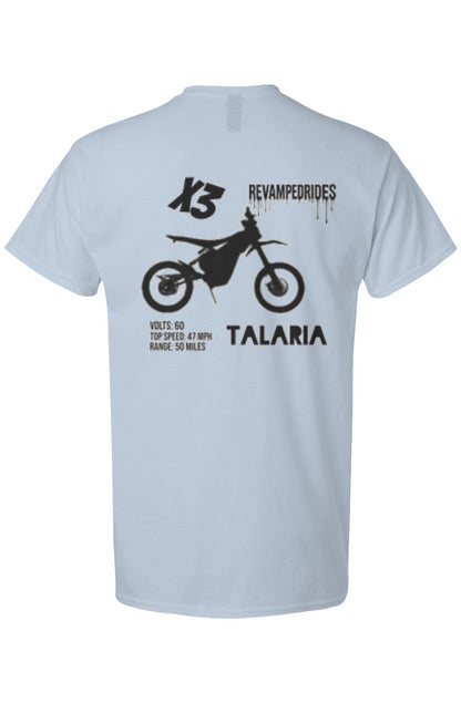 Talaria triple x logo tee shirt 