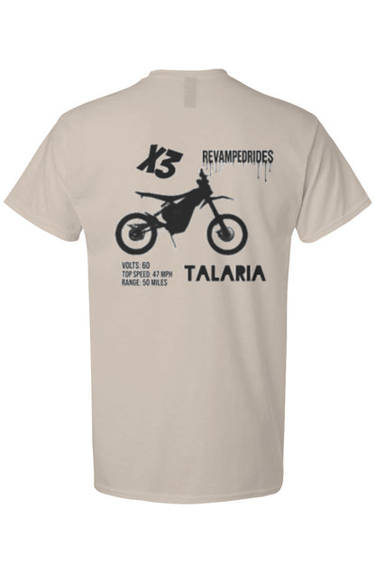 Talaria triple x logo tee shirt 