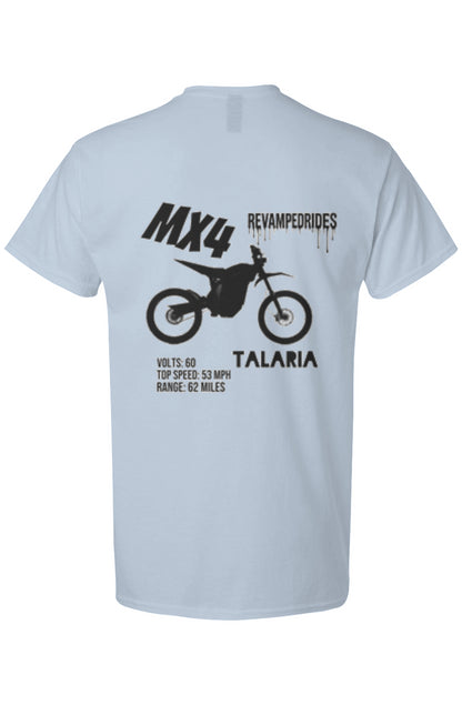 Talaria mx4 logo tee shirt Light Cotton T-Shirt 