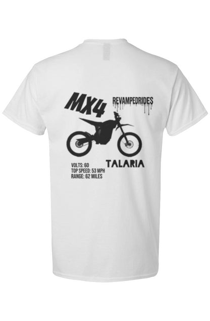 Talaria mx4 logo tee shirt Light Cotton T-Shirt 