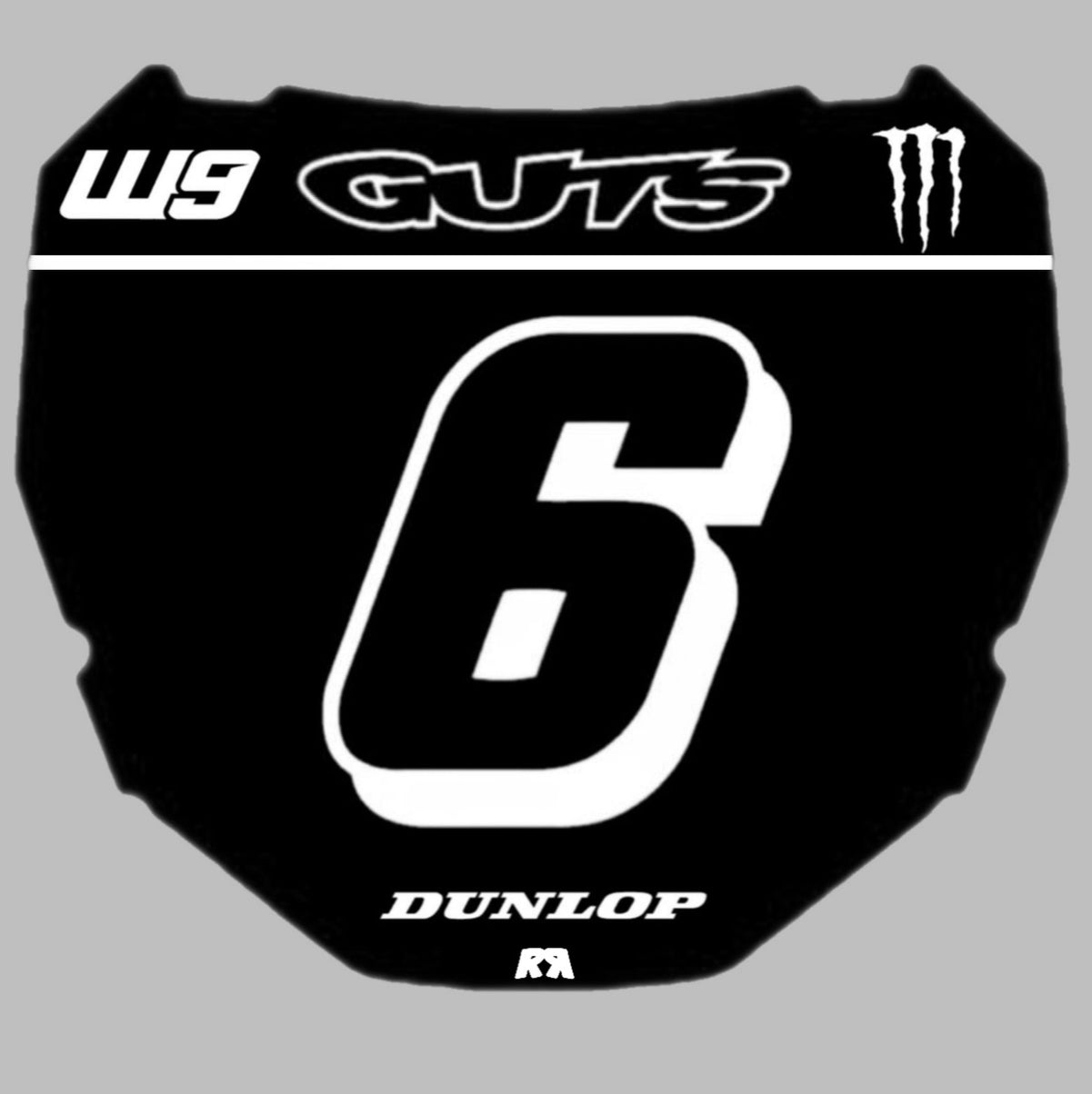 Style 4 Odi plate decal