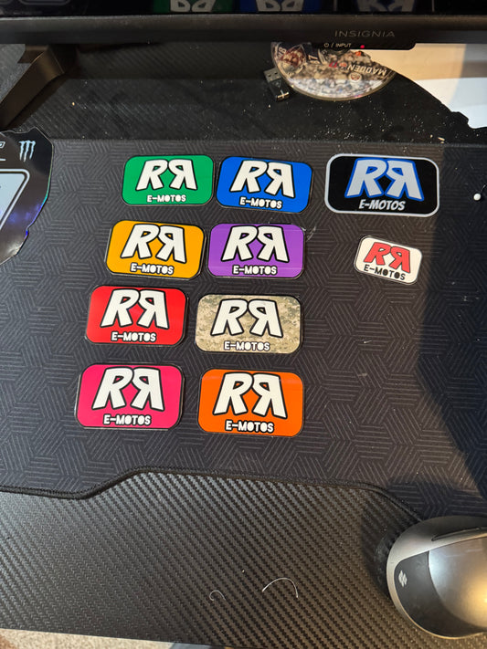 Mystery pack of 10 revamped stickers